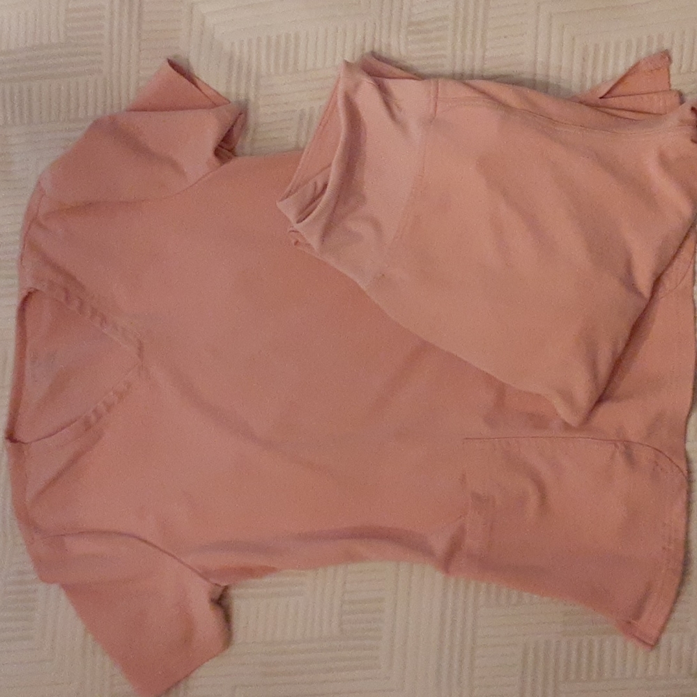 Jaanuu Blush Pink Scrub Set